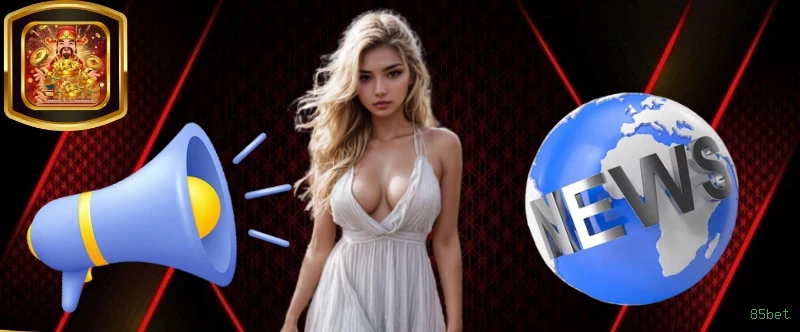 Imagem promocional da 85bet mostrando a plataforma e suas vantagens